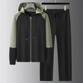 Ensemble homme Minglu en maille bicolore – CLEVI Paris
