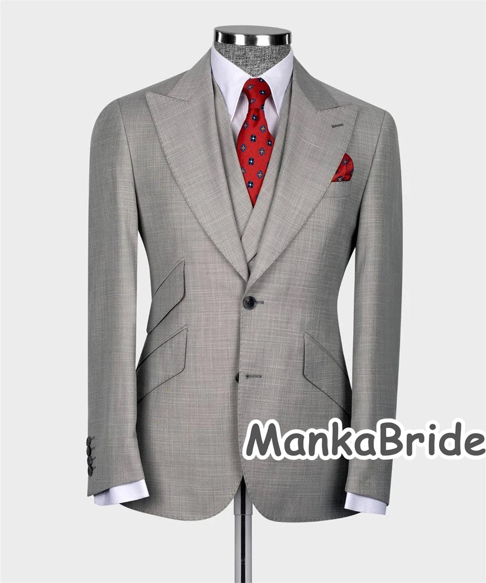 Costume homme slim 3 pièces – CLEVI Paris