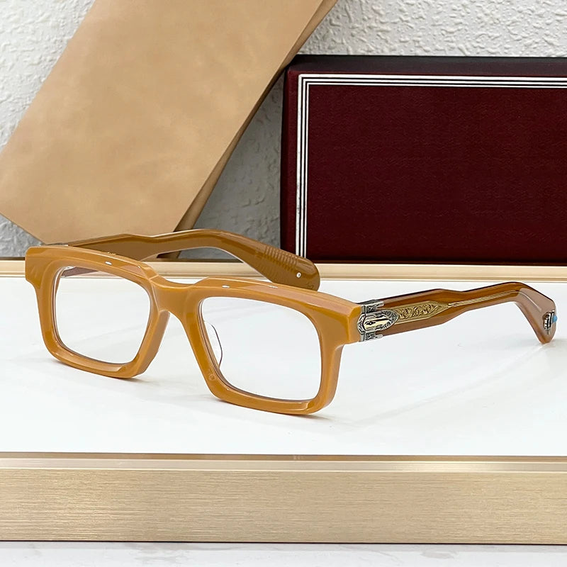 Lunettes de Soleil Homme Acétate Rectangle UV400 – CLEVI Paris