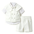 Costume blanc de cérémonie bébé garçon – CLEVI Paris