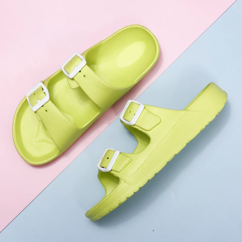 Sandales unisexes EVA à double bride réglable – CLEVI Paris