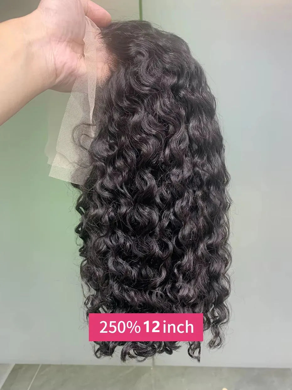 Perruque Lace Frontal Water Wave Cheveux Vietnamiens Remy Hair | 13x4, 13x6, 5x5, 2x6 | Densité 250-300% | 10-22 Pouces – CLEVI Paris