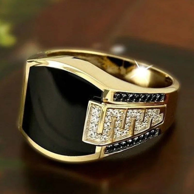 Bague Homme Zirconium Style Punk – CLEVI Paris