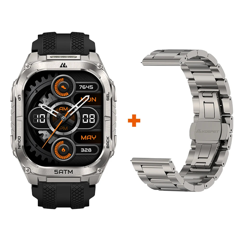 Montre KOSPET TANK M4C GPS et lampe LED – CLEVI Paris
