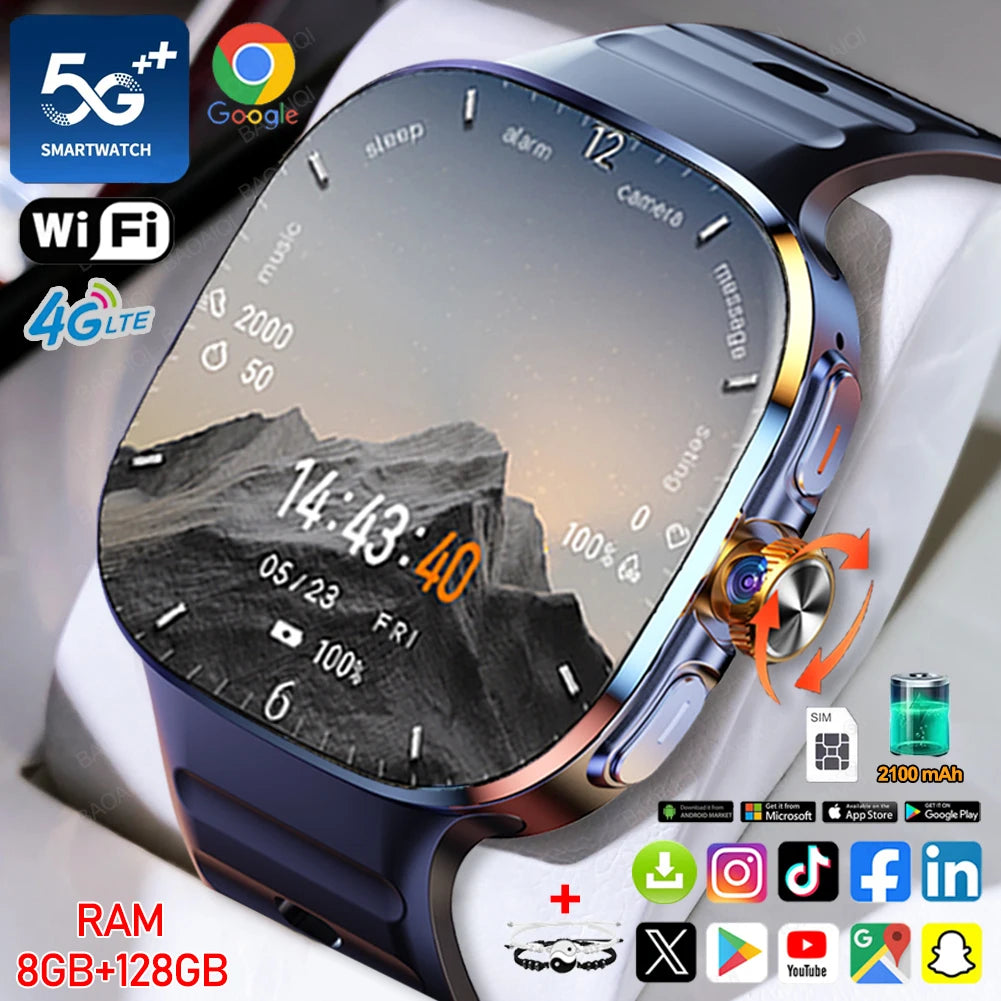 Montre BAOAIQI AMOLED 2,4″ 2100 mAh – CLEVI Paris