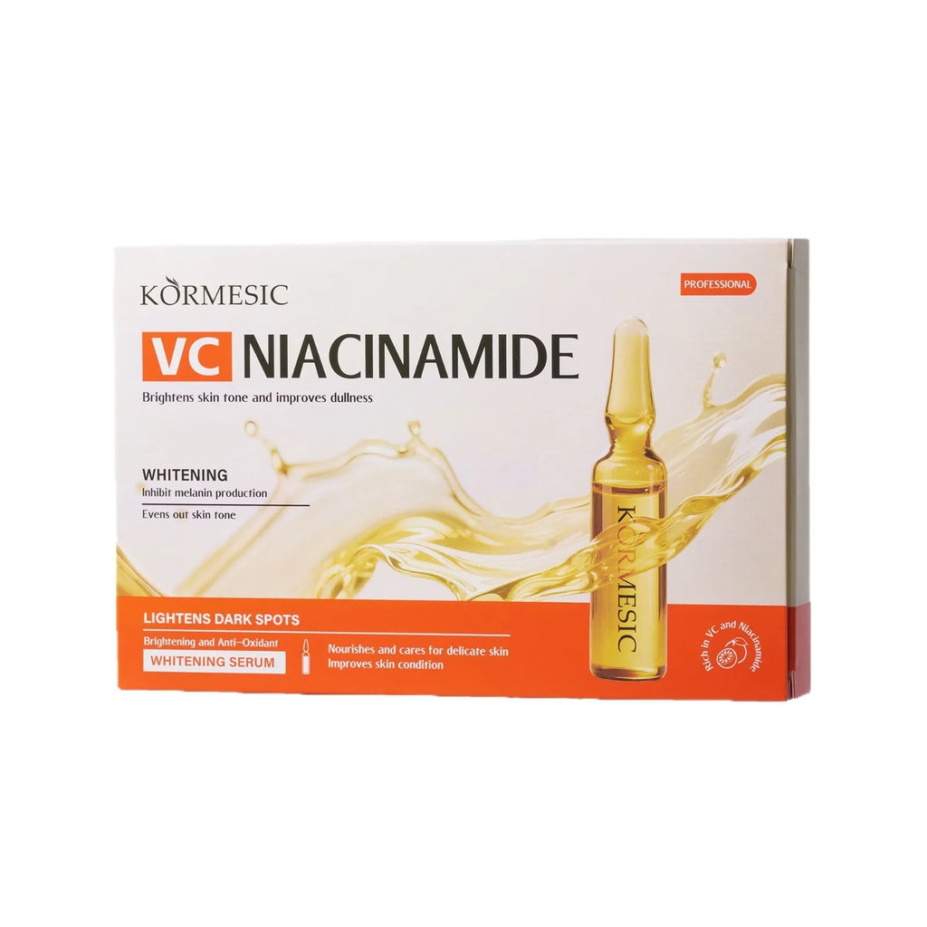 Set Ampoules Sérum Vitamine C & Niacinamide – Hydratant, Éclaircissant & Anti-Rides – CLEVI Paris