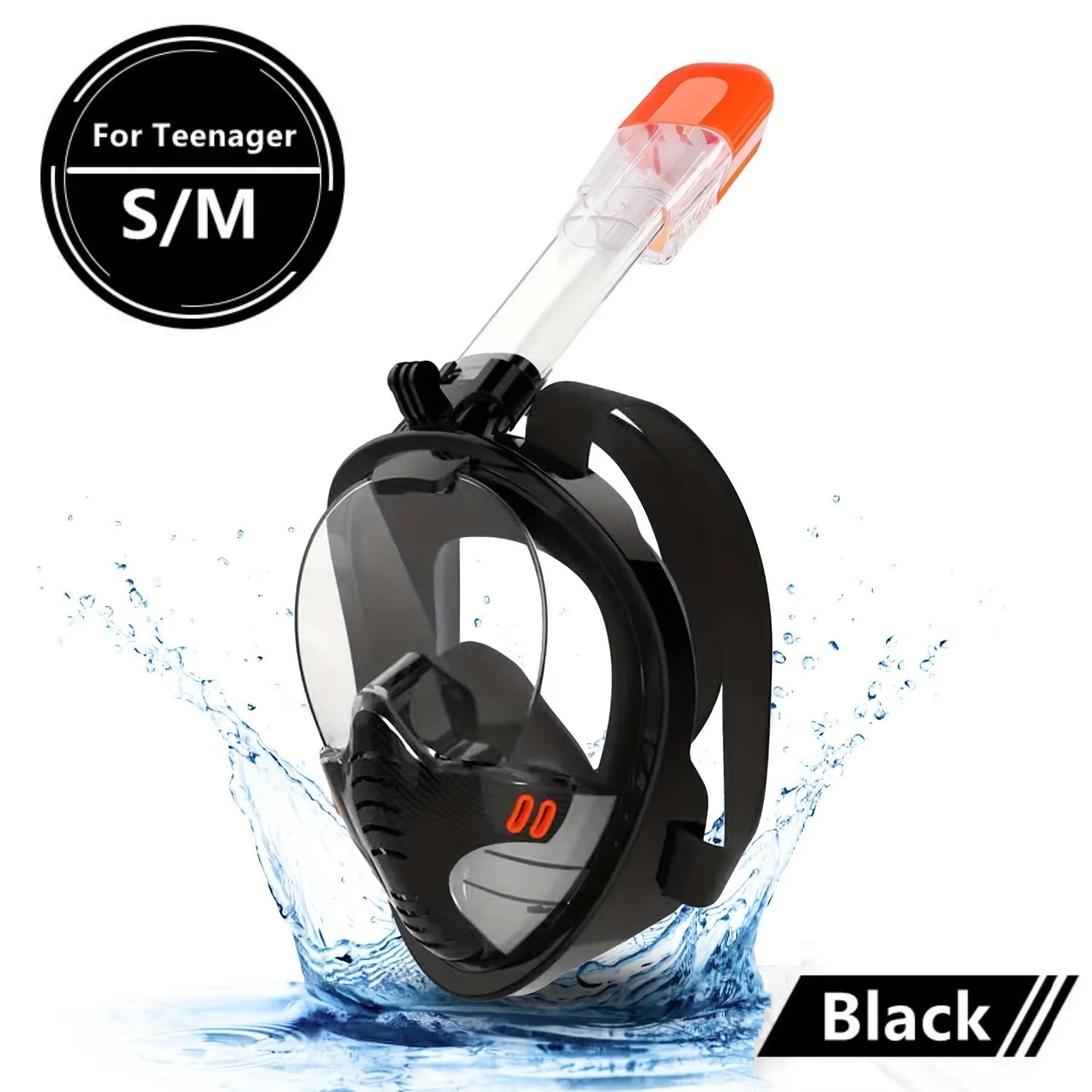 Masque de Plongée Plein Visage Anti-Buée – Snorkeling Adulte & Enfant