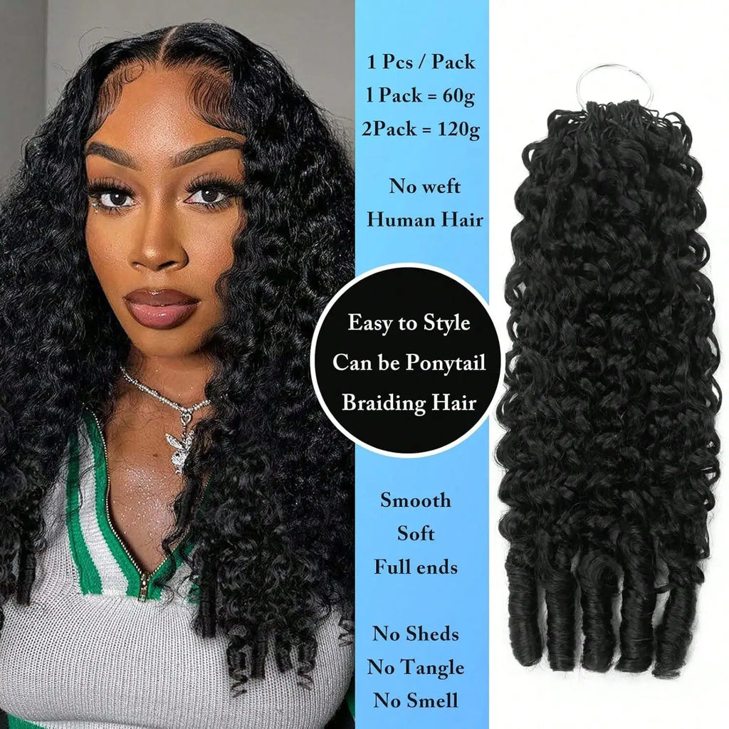 Extensions Crochet Curly Burmese Remy Hair Noir Naturel – CLEVI Paris