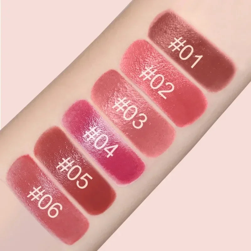 Rouge à Lèvres Crayon Velours Waterproof – Hydratant, Longue Tenue, 6 Teintes – CLEVI Paris