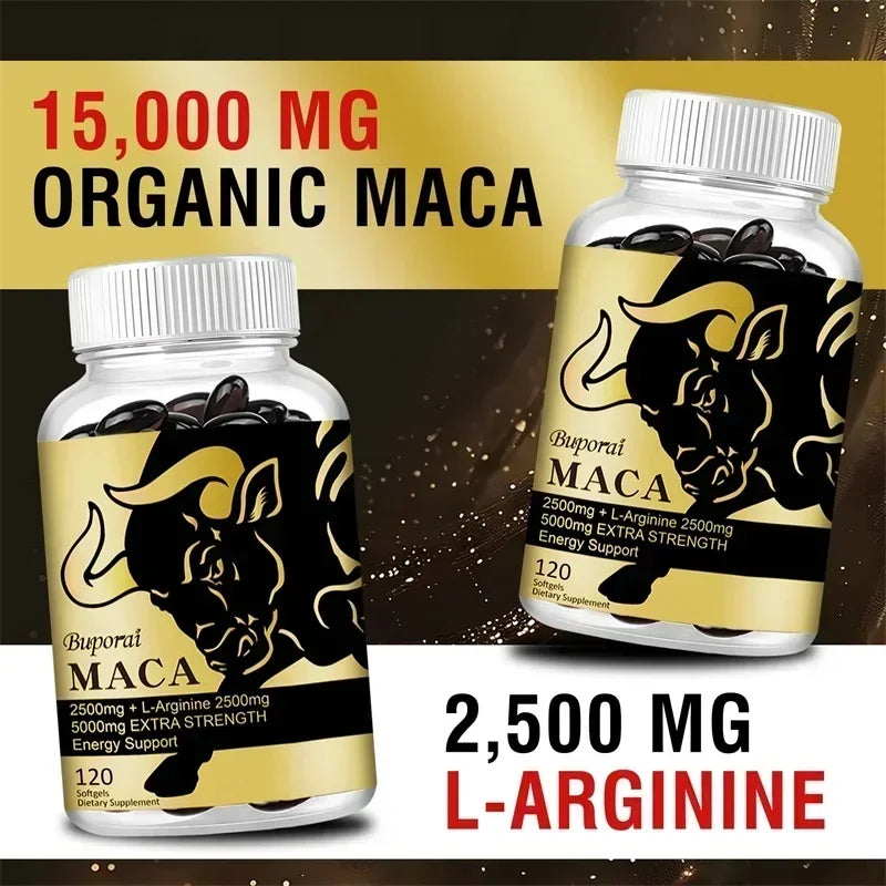 Complexe maca et L-arginine en gélules – CLEVI Paris