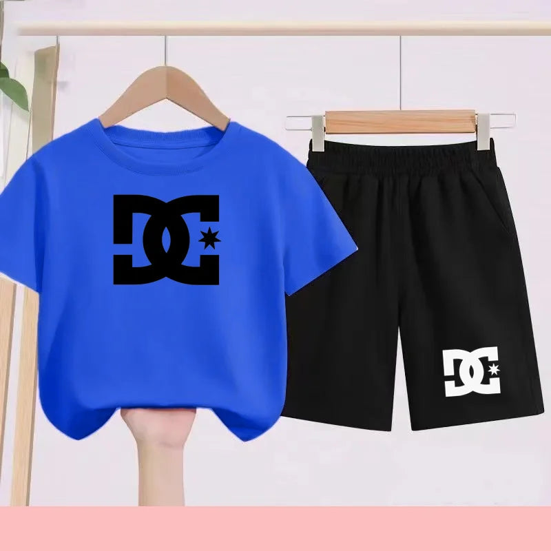 Ensemble enfant imprimé haut et short – CLEVI Paris