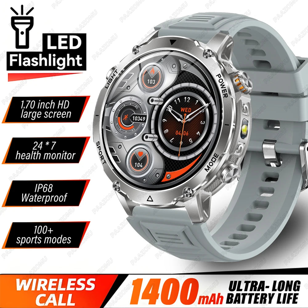 Montre connectée Paazomu sport 1,7″ – CLEVI Paris