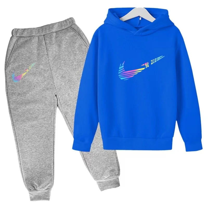 Ensemble enfant sweat à capuche et pantalon – CLEVI Paris