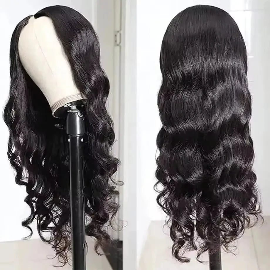 Perruque V-Part Body Wave Cheveux Brésiliens Remy – CLEVI Paris