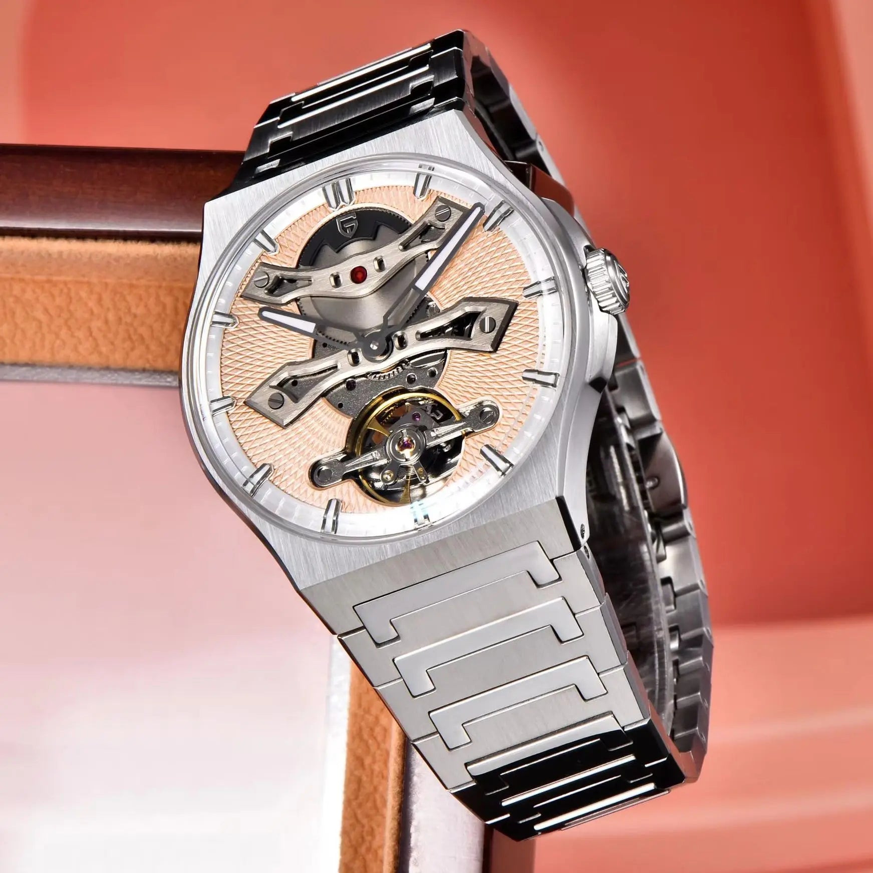 Montre Homme Automatique Squelette Pont 3D Pagani Design PD-YS028 – CLEVI Paris