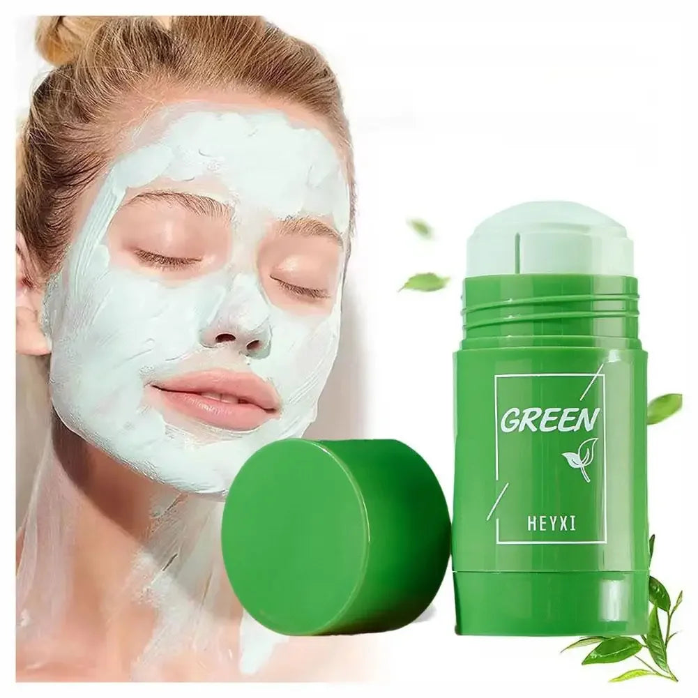 Masque Argile Thé Vert & Aubergine eelhoe – Nettoyage Profond, Anti-Pores & Sébum – CLEVI Paris
