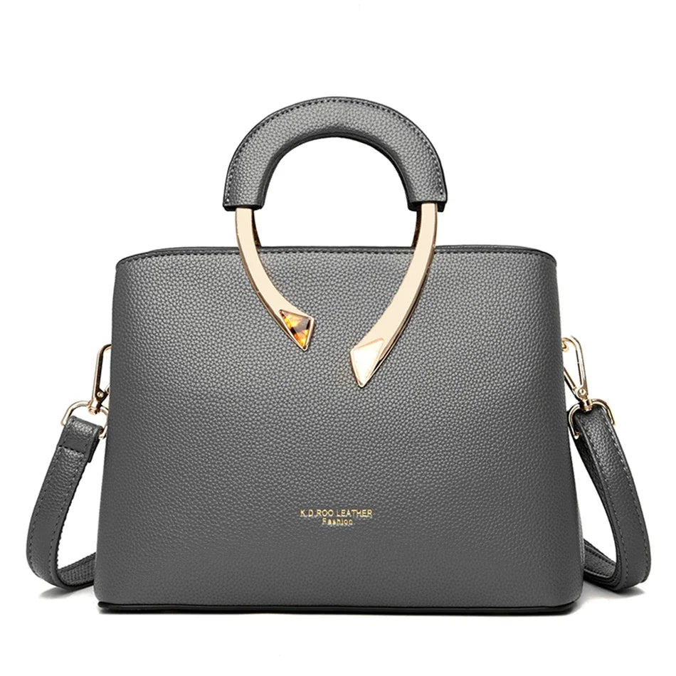 Sac Cabas Femme Similicuir Zip Multi-Poches – CLEVI Paris