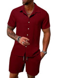 Ensemble homme chemise et short de plage – CLEVI Paris
