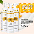 Gamme Soins Corps & Visage AILKE Vitamine C+E – Éclaircissant, Anti-Taches & Raffermissant – CLEVI Paris