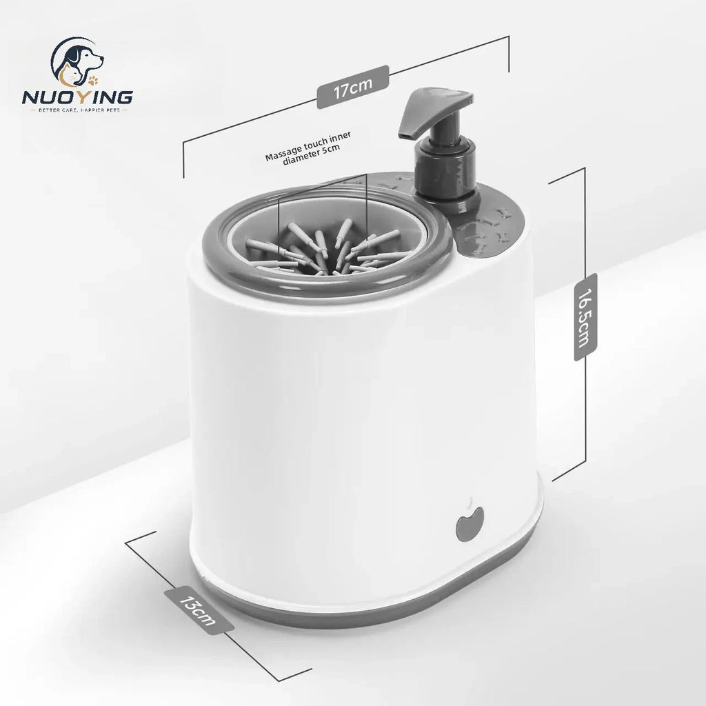 Nettoyeur électrique de pattes chien et chat – CLEVI Paris
