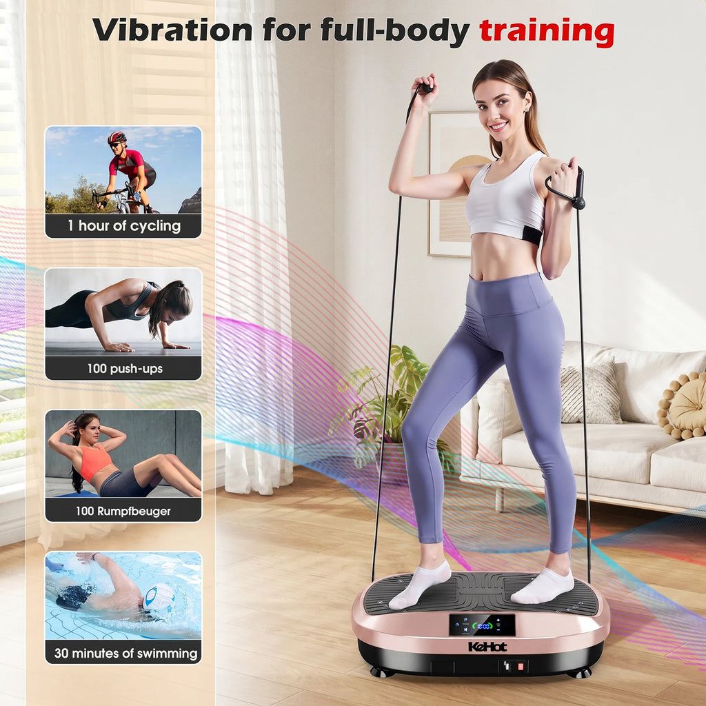 Plateforme vibrante FR-18 avec bandes – CLEVI Paris