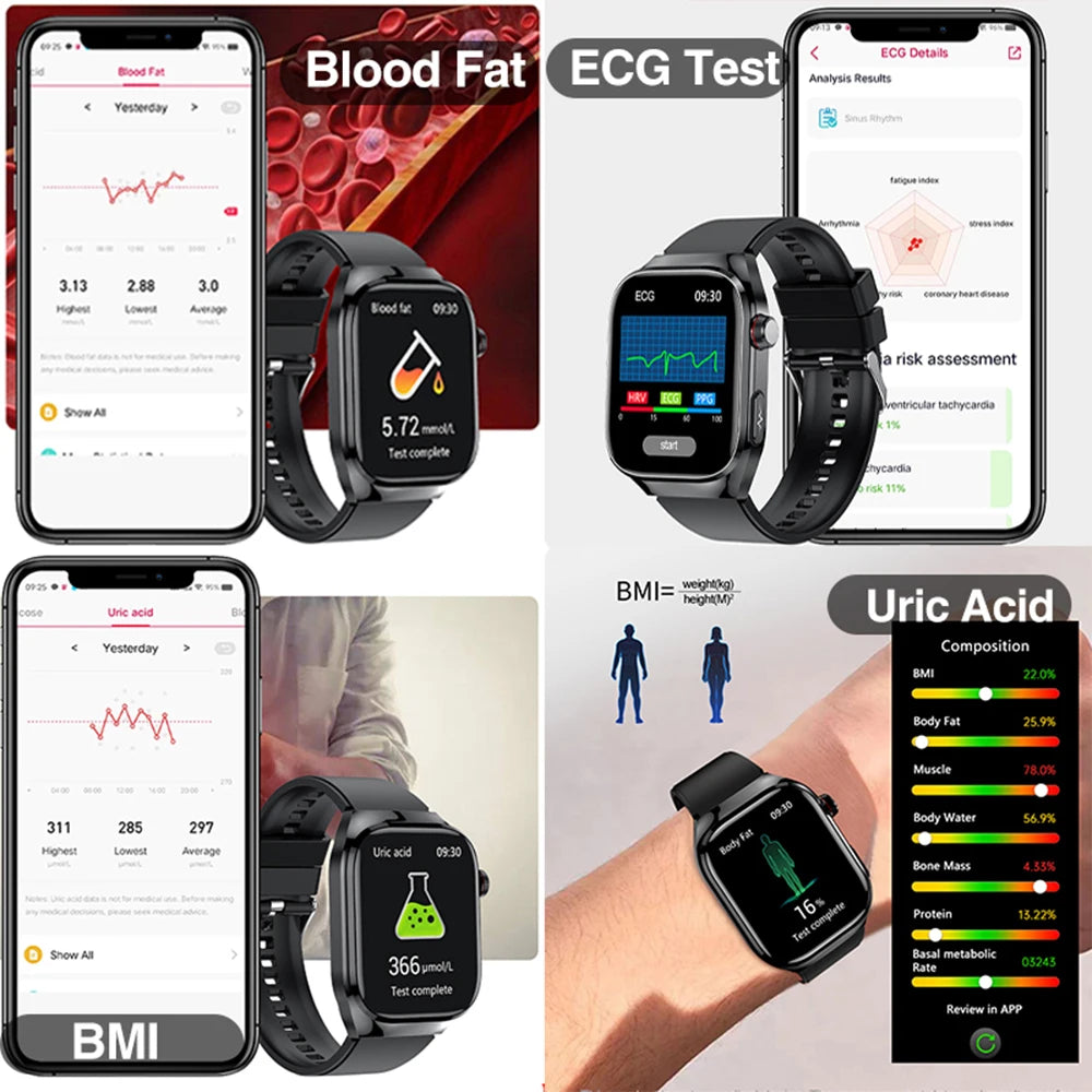 Montre connectée TK16 AMOLED avec appels Bluetooth – CLEVI Paris