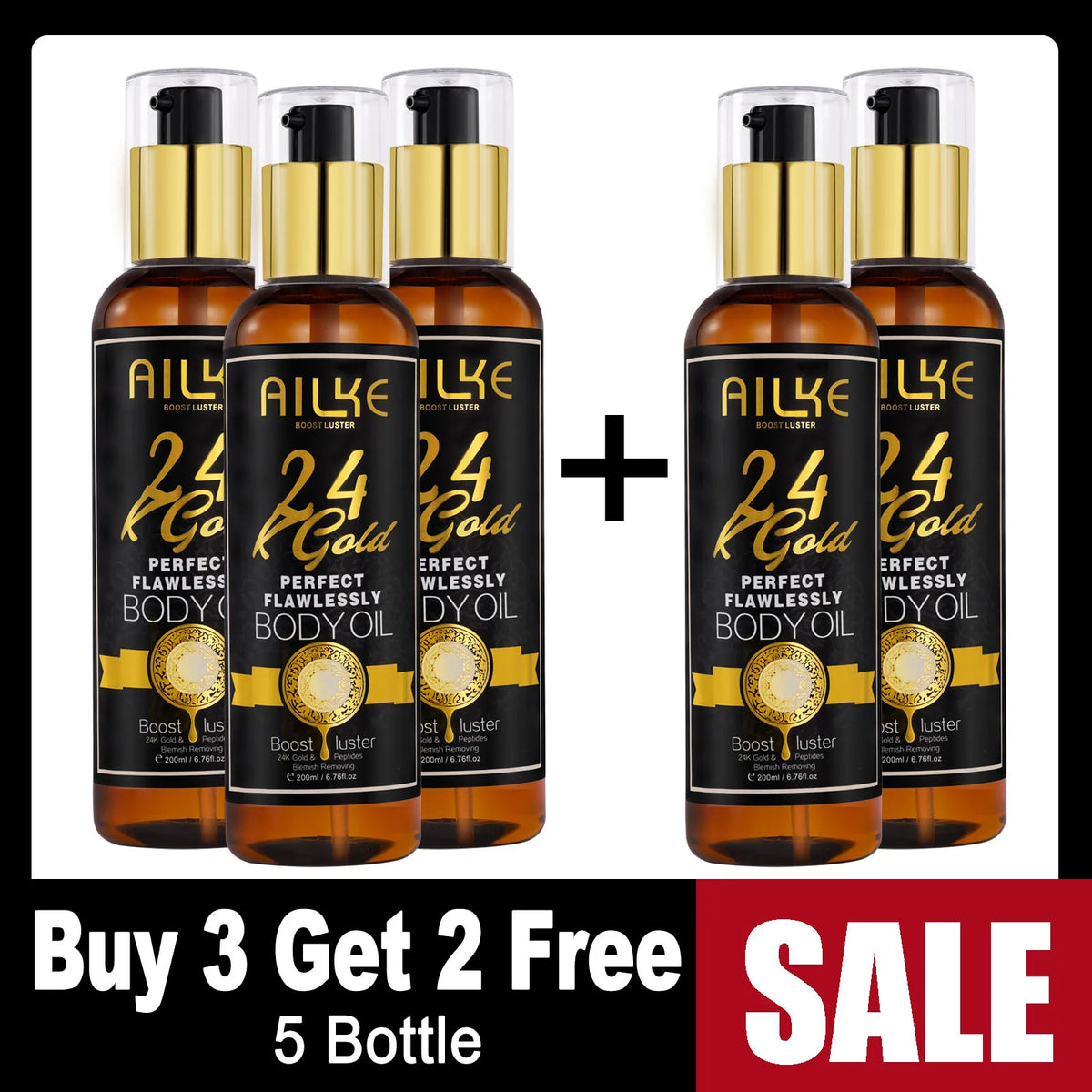 Gamme Soins Peau AILKE 24K Gold – Turmeric, Glutathion & Vitamine C – Éclaircissant & Anti-Taches – CLEVI Paris