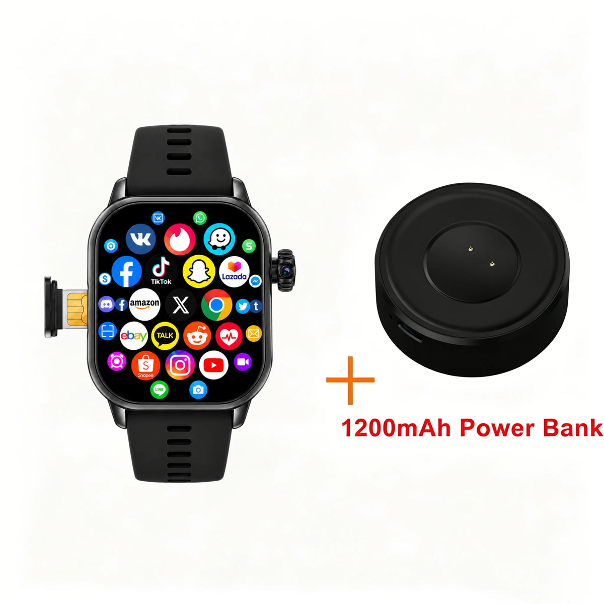 Montre Android YOCUBY M16 4G avec caméra – CLEVI Paris