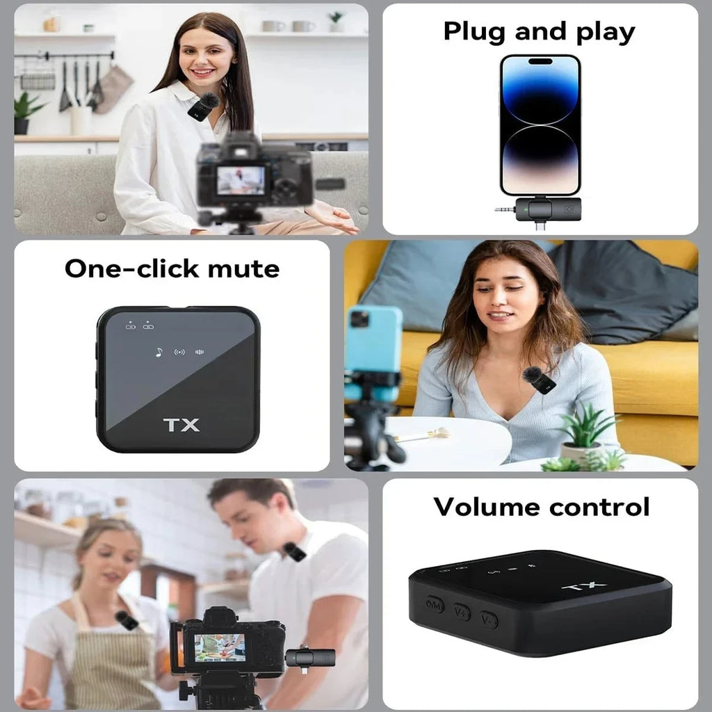 Micro cravate sans fil 3-en-1 – CLEVI Paris