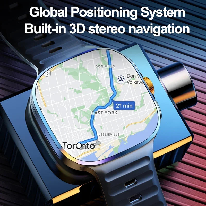 Montre Connectée 4G Android GPS – CLEVI Paris
