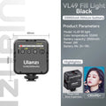 Lampe LED Ulanzi VL49 rechargeable 6 W – CLEVI Paris