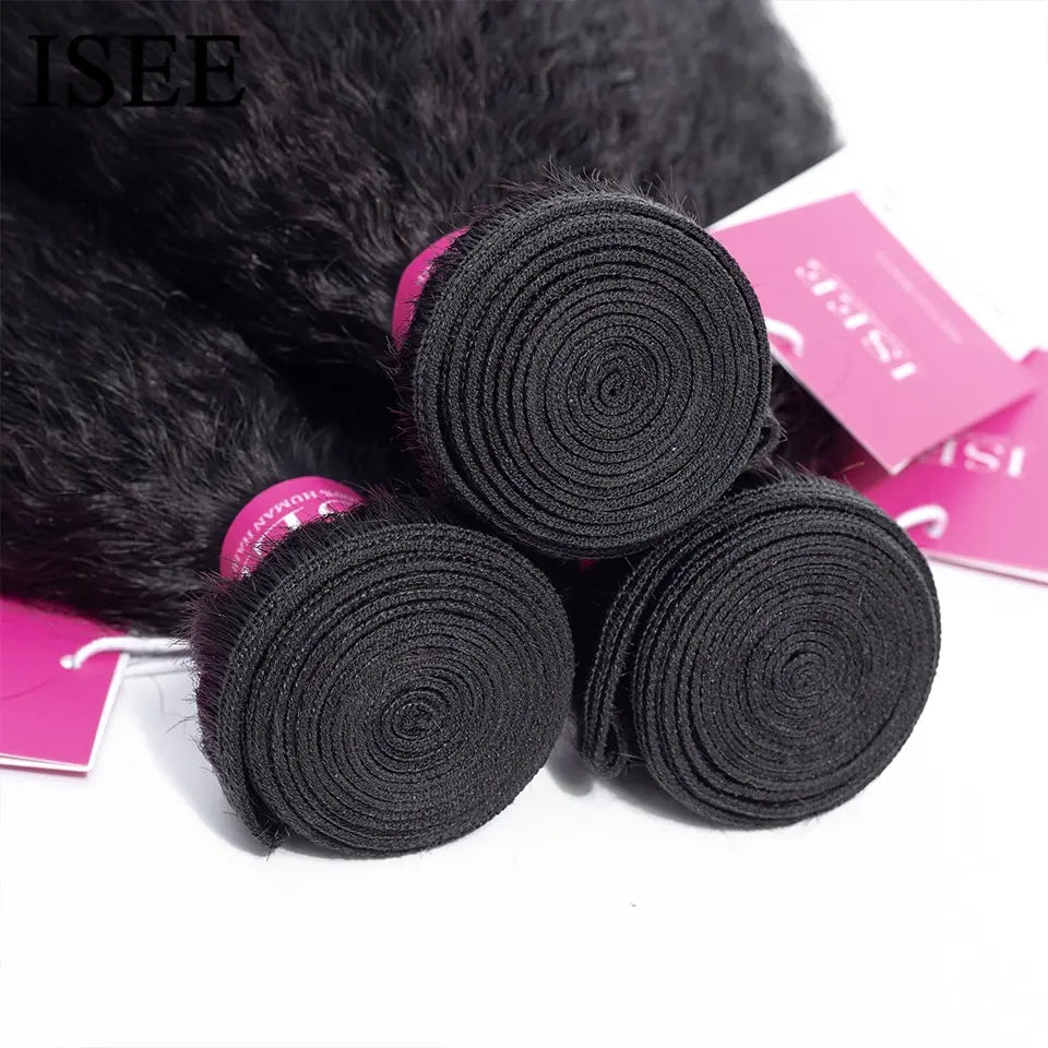 Mèches Water Wave Cheveux Humains Remy Hair 100% Mongol 1/3/4 Bundles 12-30 Pouces – CLEVI Paris