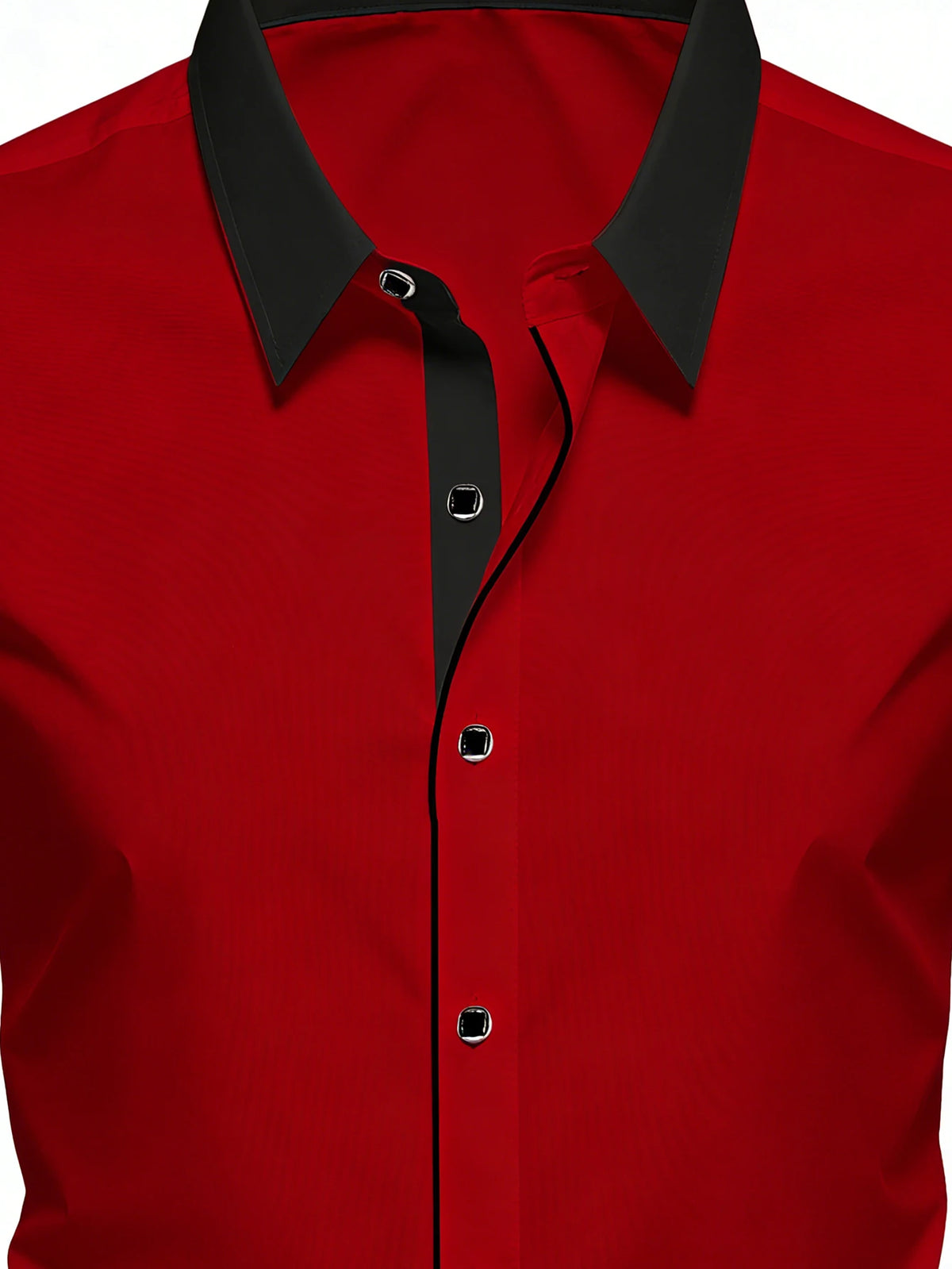 Chemise de smoking rouge homme – CLEVI Paris