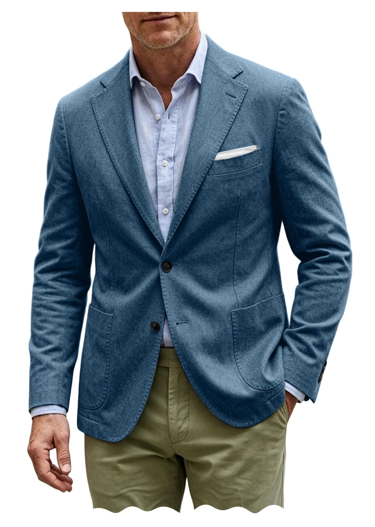 Blazer Homme Coton Léger – CLEVI Paris