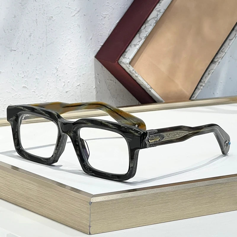 Lunettes de Soleil Homme Acétate Rectangle UV400 – CLEVI Paris