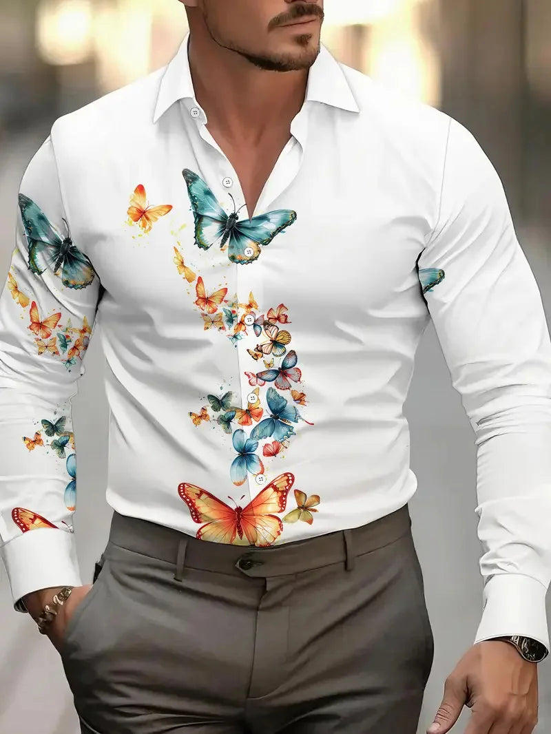 Chemise Homme à Motif – CLEVI Paris