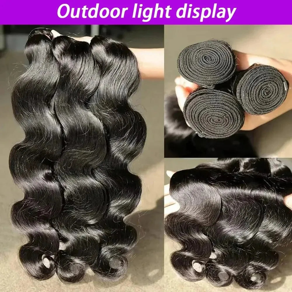 Body Wave Brazilian Hair Bundles Virgin Hair – CLEVI Paris