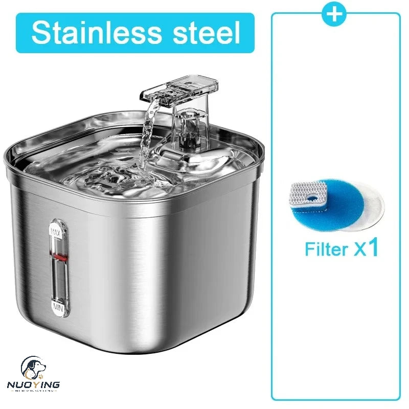 Fontaine à eau USB 2 L pour chat et chien – CLEVI Paris