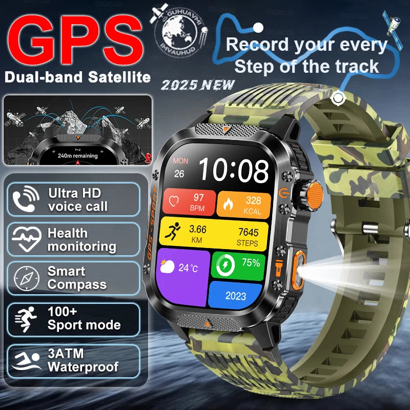 Montre GPS GUHUAVMI HT36 AMOLED 2,01″ – CLEVI Paris