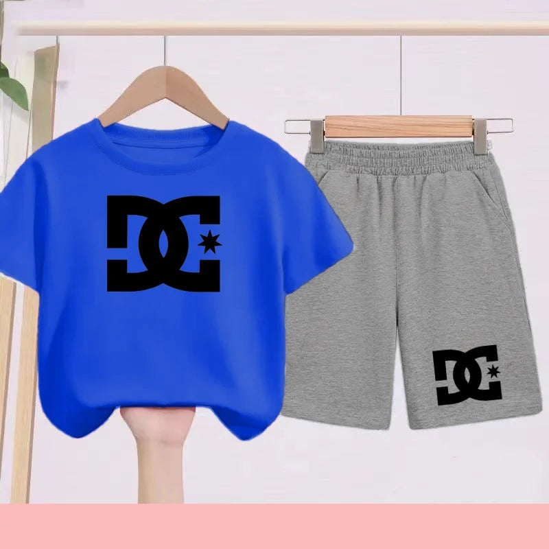 Ensemble enfant imprimé haut et short – CLEVI Paris
