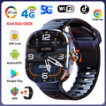Montre Connectée 4G Android 10 Caméra 13MP GPS – CLEVI Paris