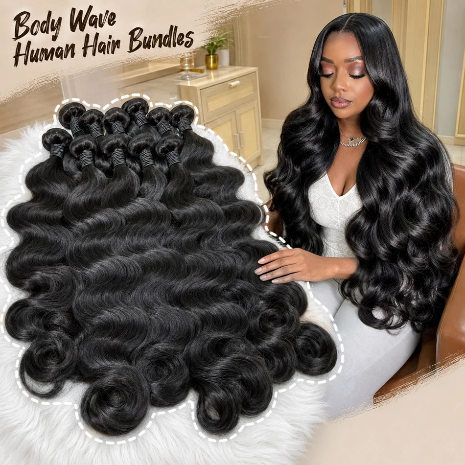 Extensions Body Wave Remy Hair Brésilien – CLEVI Paris