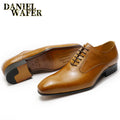 Chaussures Oxford en cuir à bout pointu – CLEVI Paris