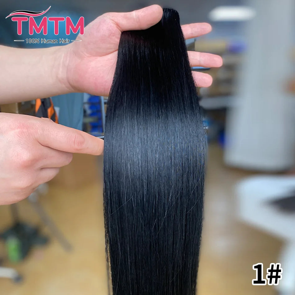 Extensions clip-in cheveux humains 7 pièces – CLEVI Paris