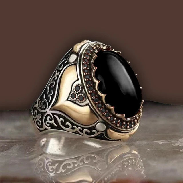 Bague Unisexe Zirconium Motif Géométrique – CLEVI Paris