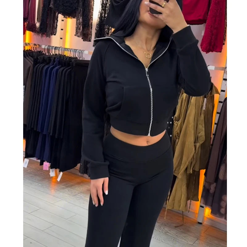 Veste courte ou pantalon évasé femme – CLEVI Paris