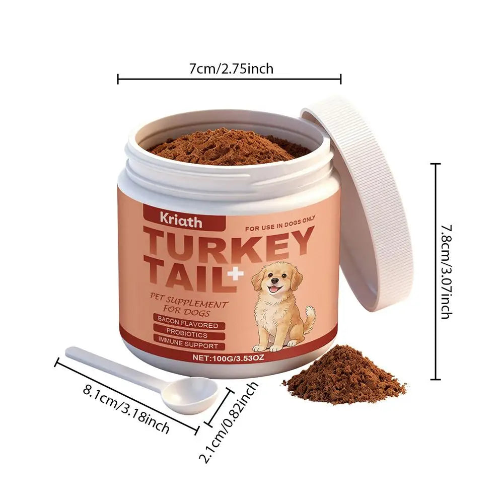 Complément chien senior en poudre 100 g – CLEVI Paris