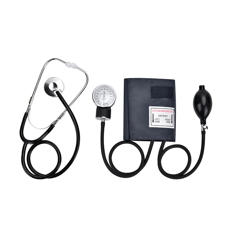 Tensiomètre Manuel Bras Anéroïde + Stéthoscope – CLEVI Paris