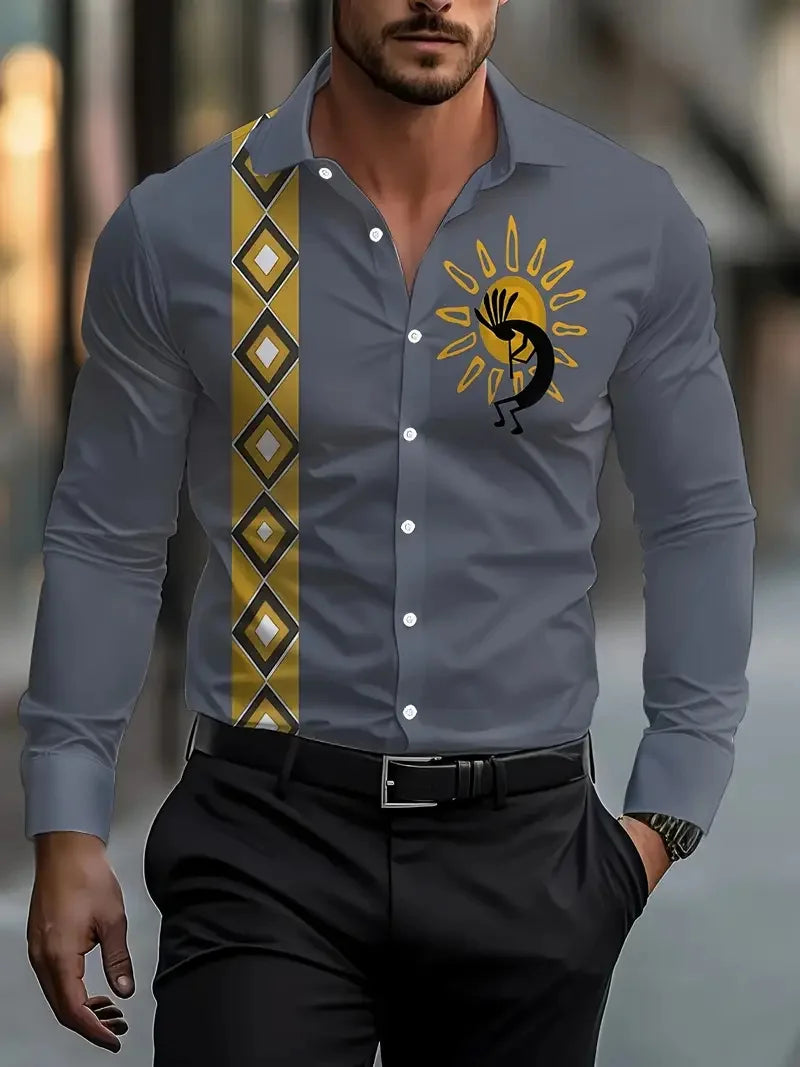 Chemise Homme à Motif – CLEVI Paris