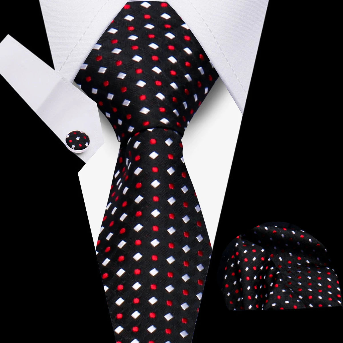 Coffret cravate homme, pochette et boutons – CLEVI Paris